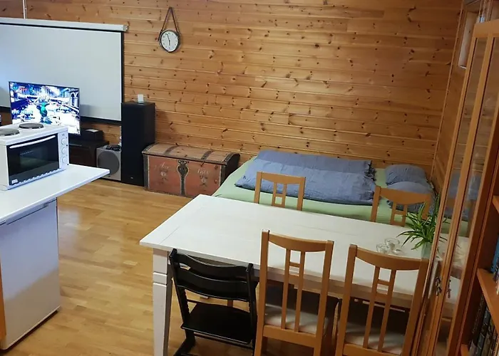 One-Room Cabin Without Shower